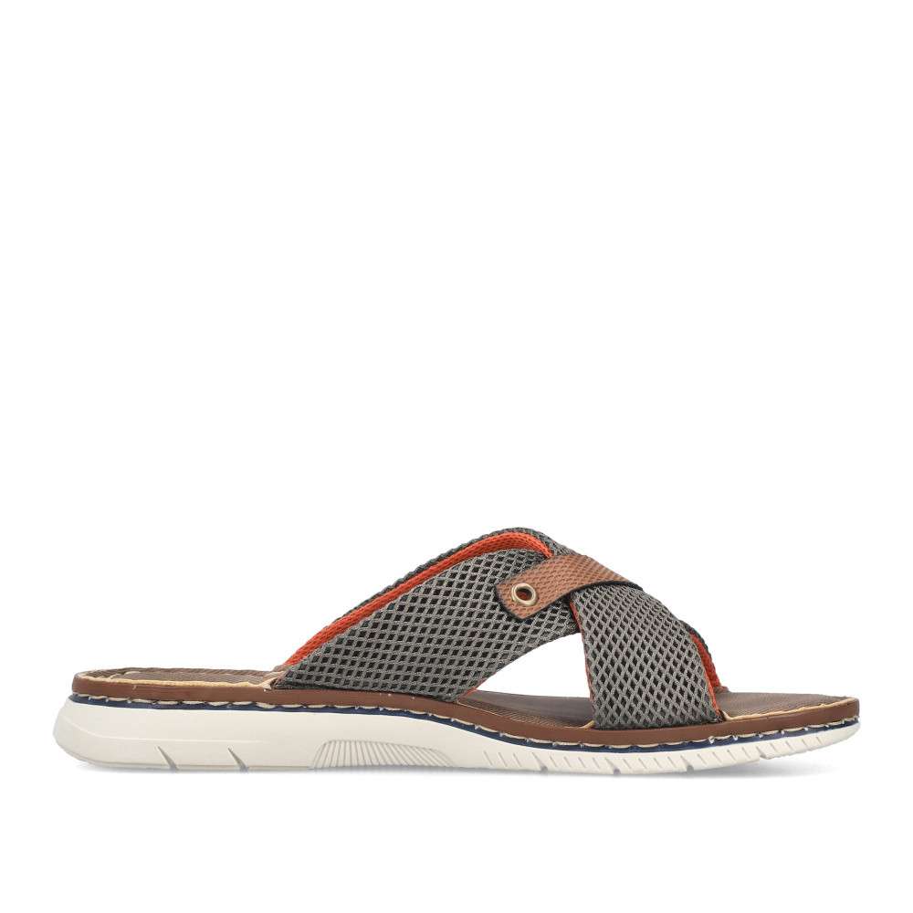 detail Pánske šľapky RIEKER 21340-54 zelená S5