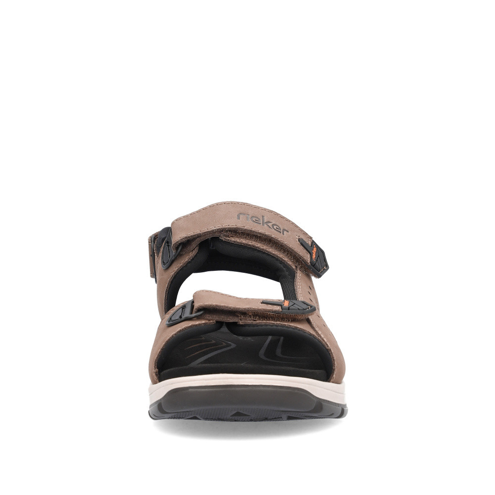 detail Pánské sandály RIEKER 26951-25 hnědá S5