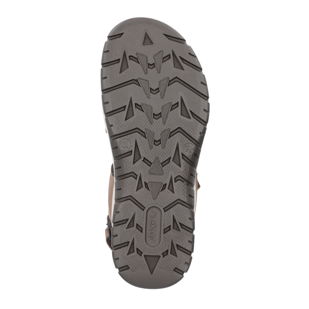 detail Pánské sandály RIEKER 26951-25 hnědá S5