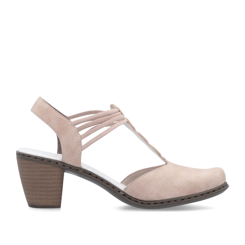 detail Dámské sandály RIEKER 40901-31 růžová S5