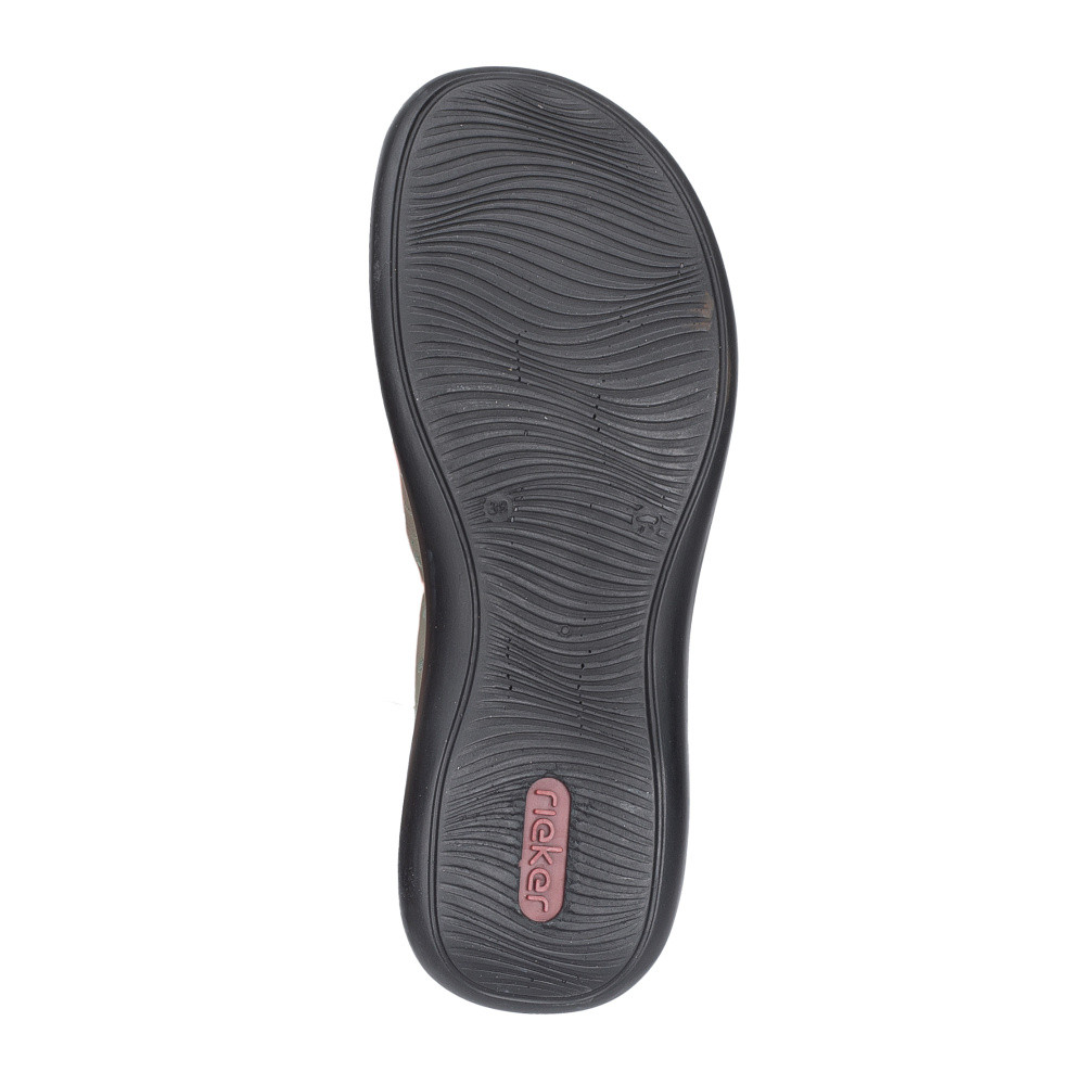 detail Dámské polobotky RIEKER 46363-90 bílá S5