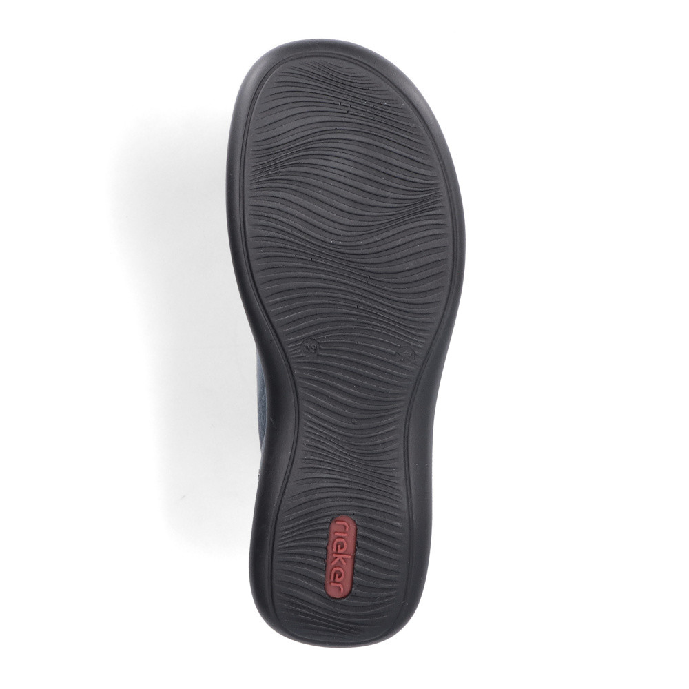 detail Dámské baleríny RIEKER 46369-12 modrá S5