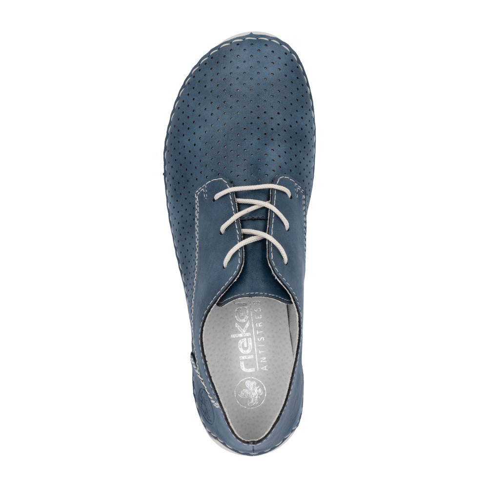 detail Dámské polobotky RIEKER 52526-14 modrá S5