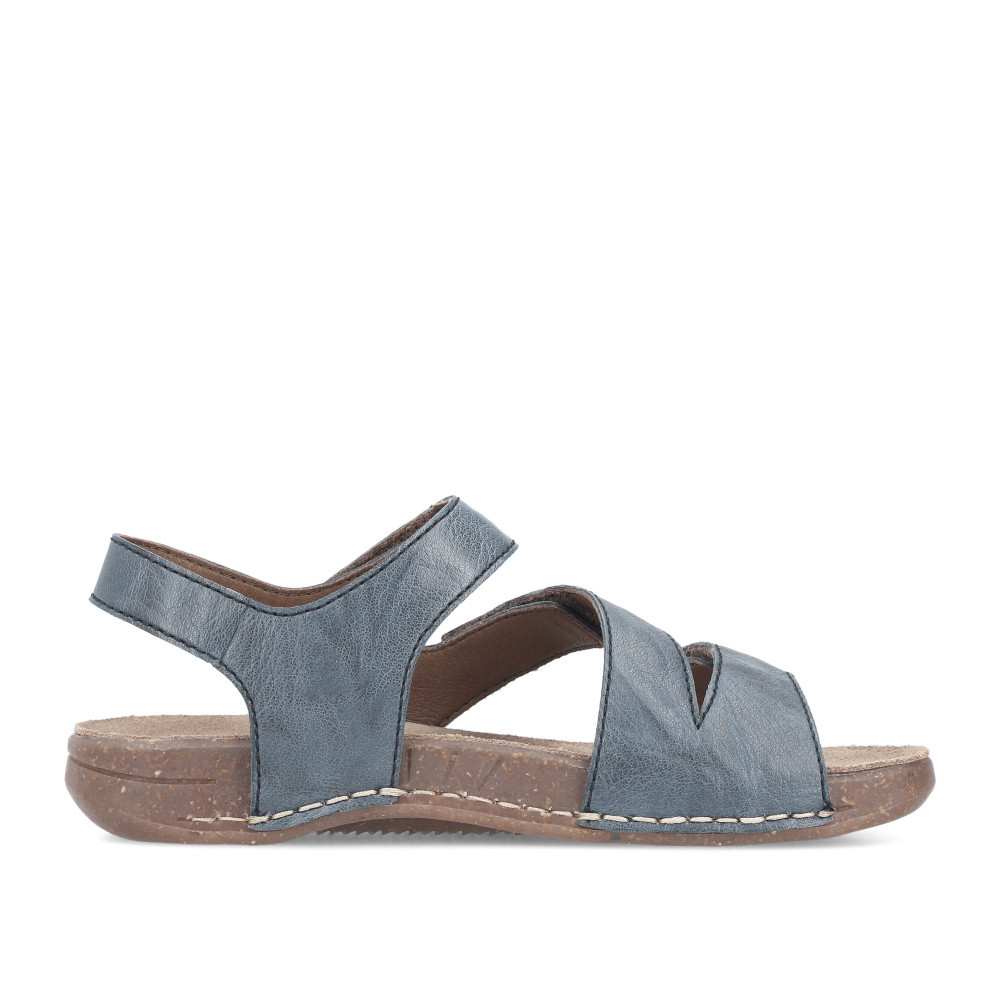 detail Dámské sandály RIEKER 61402-12 modrá S5