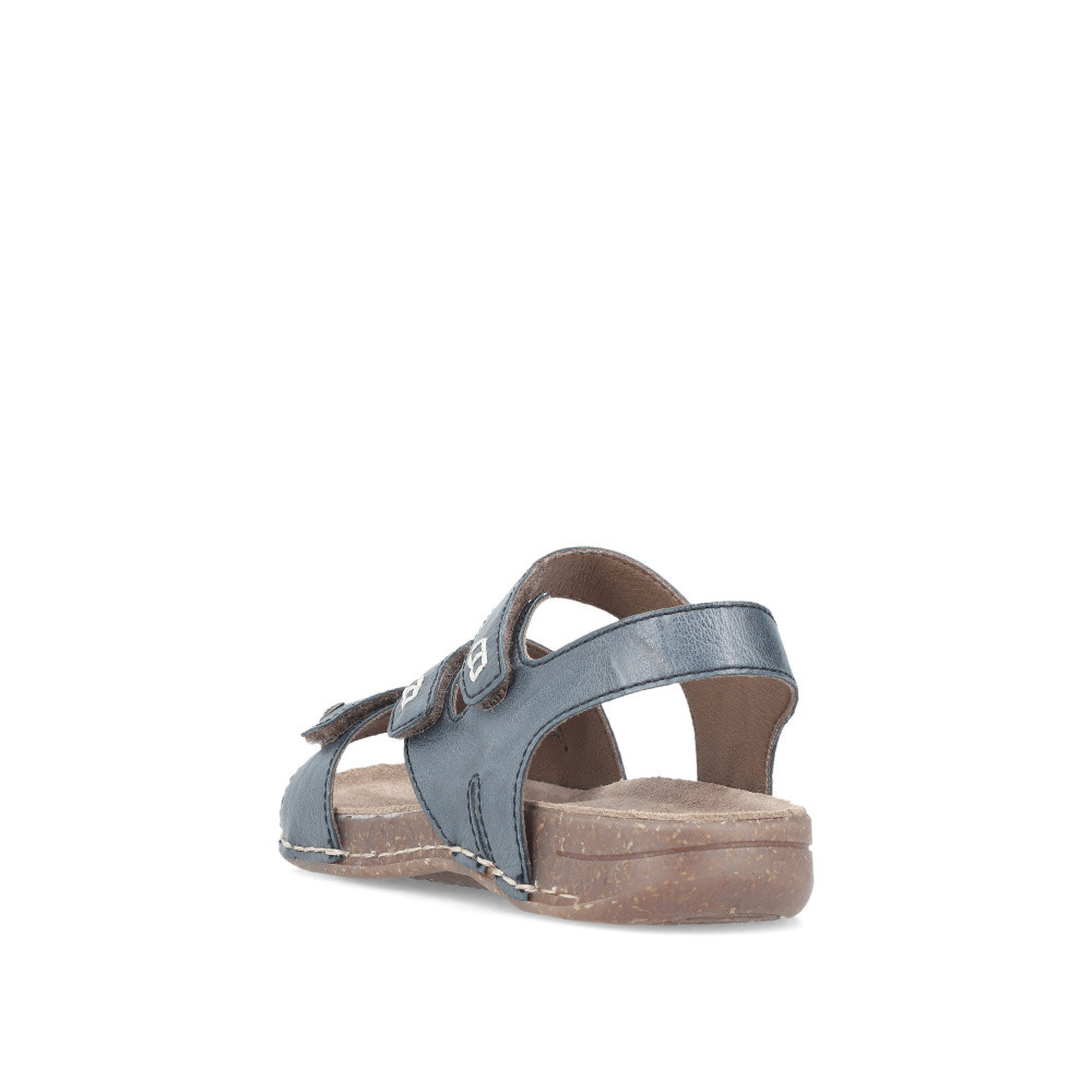 detail Dámské sandály RIEKER 61402-12 modrá S5