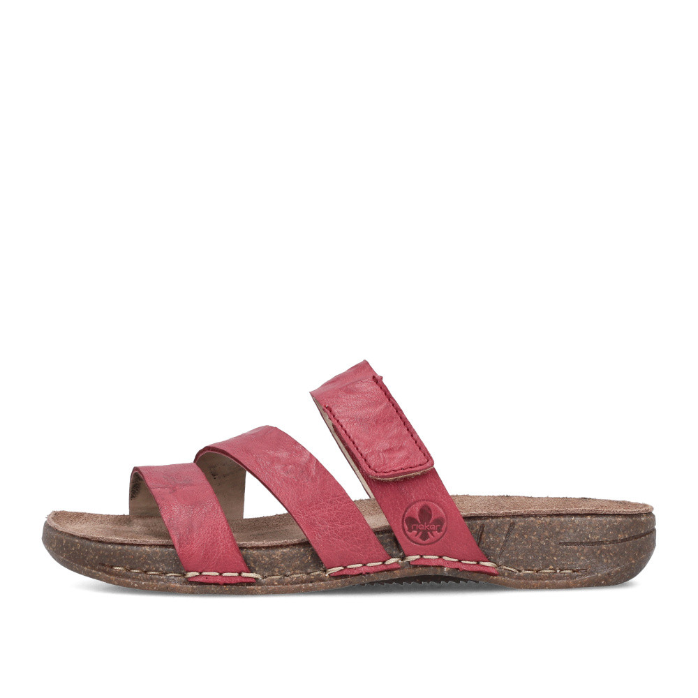 detail Dámské nazouváky RIEKER 61450-33 červená S5