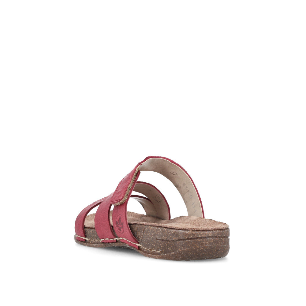 detail Dámské nazouváky RIEKER 61450-33 červená S5