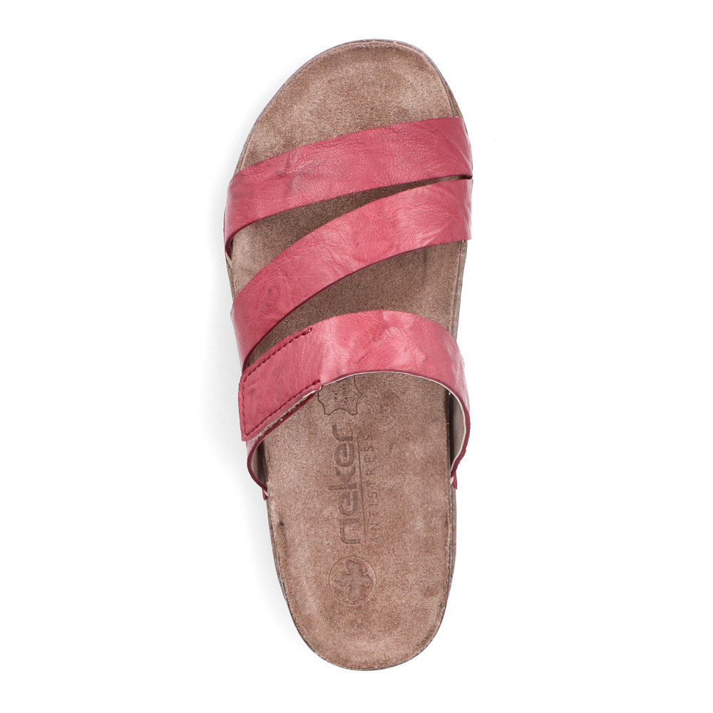 detail Dámské nazouváky RIEKER 61450-33 červená S5