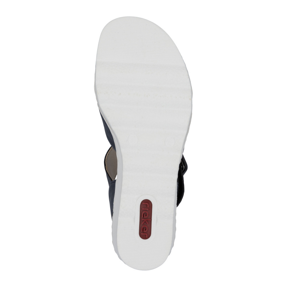 detail Dámské sandály RIEKER 67463-14 modrá S5