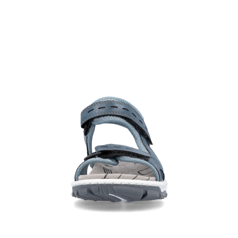 detail Dámské sandály RIEKER 68866-12 modrá S5