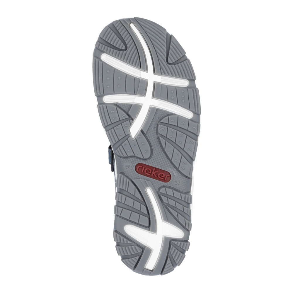 detail Dámské sandály RIEKER 68866-12 modrá S5