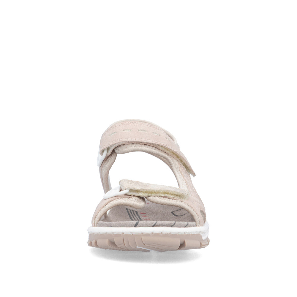 detail Dámské sandály RIEKER 68866-31 růžová S5