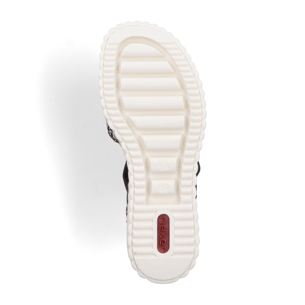 detail Dámské sandály RIEKER 69176-00 černá S5