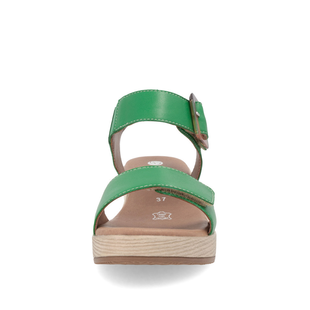 detail Dámské sandály REMONTE D0N52-54 zelená S5