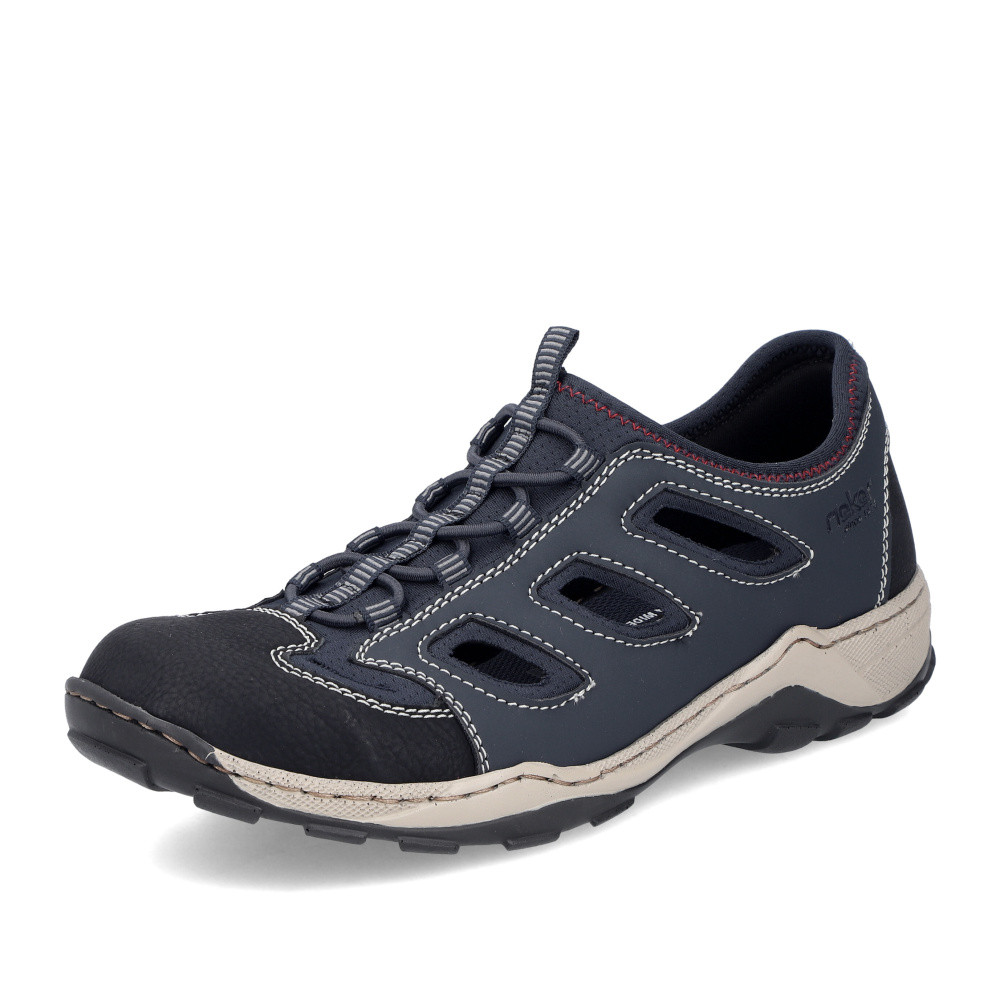 detail Pánske tenisky RIEKER 08077-14 modrá S5