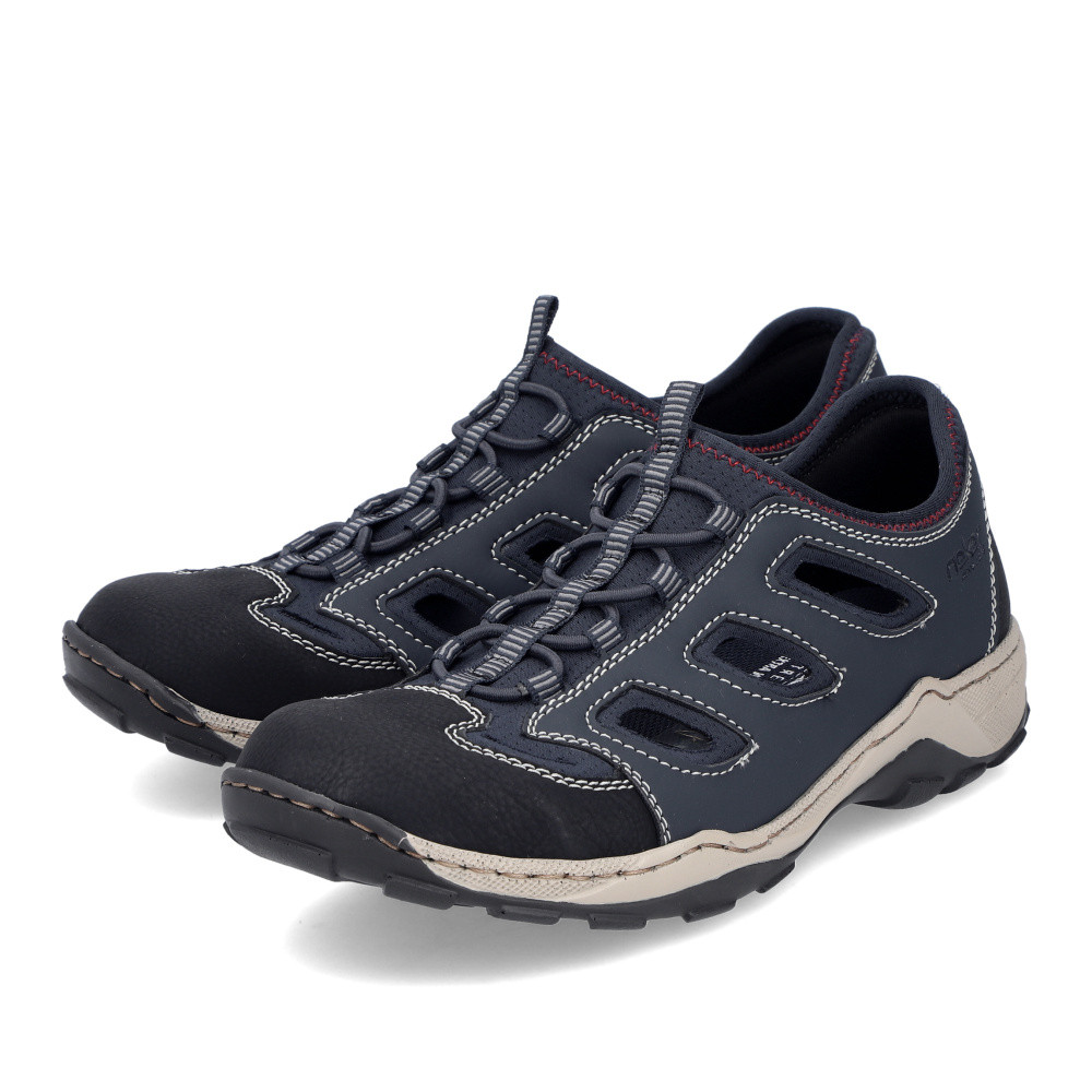 detail Pánske tenisky RIEKER 08077-14 modrá S5