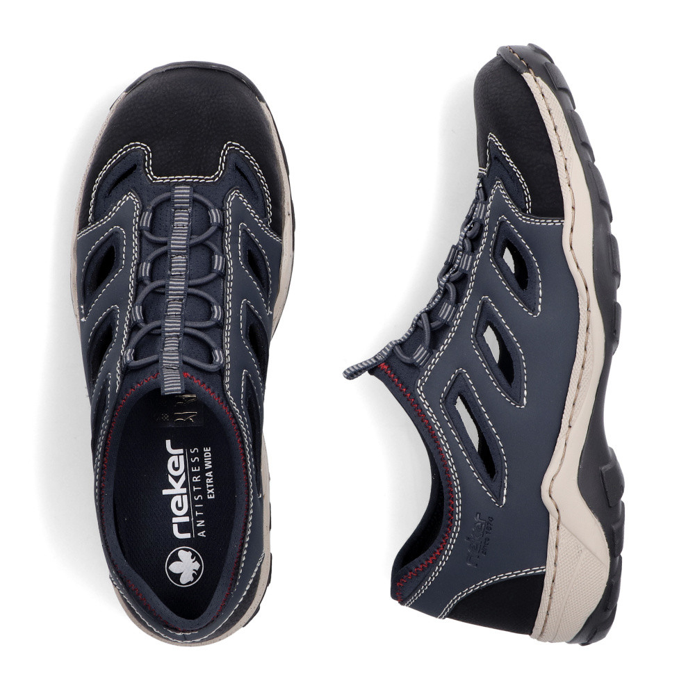 detail Pánske tenisky RIEKER 08077-14 modrá S5