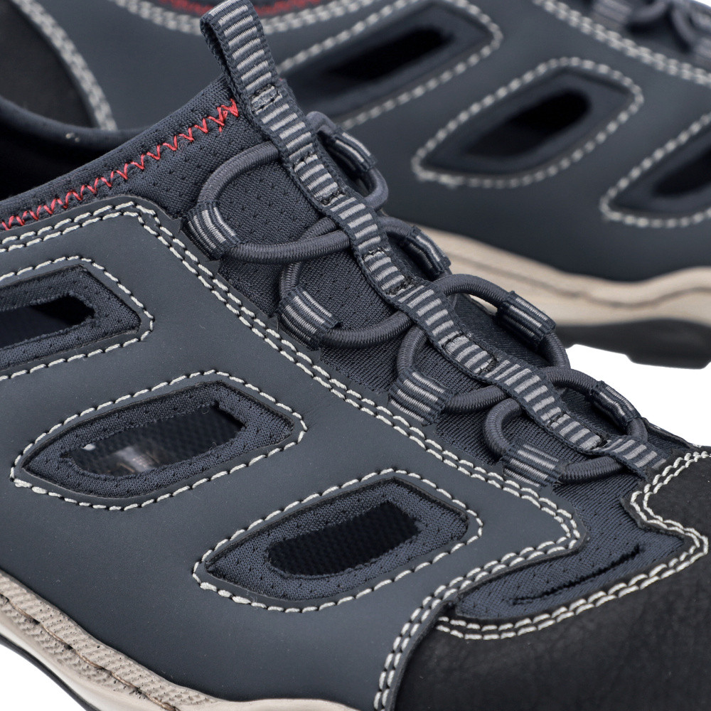 detail Pánske tenisky RIEKER 08077-14 modrá S5