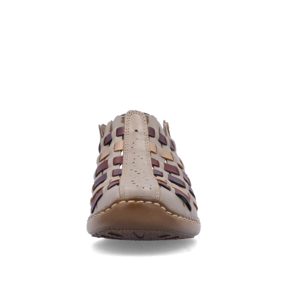 detail Dámské lodičky RIEKER 413V8-64 béžová S5