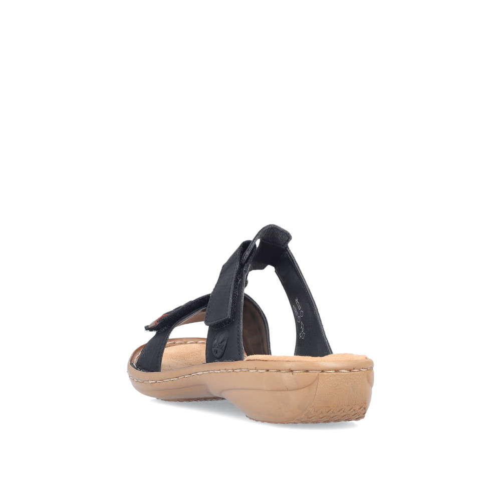 detail Dámské nazouváky RIEKER 60881-00 černá S5