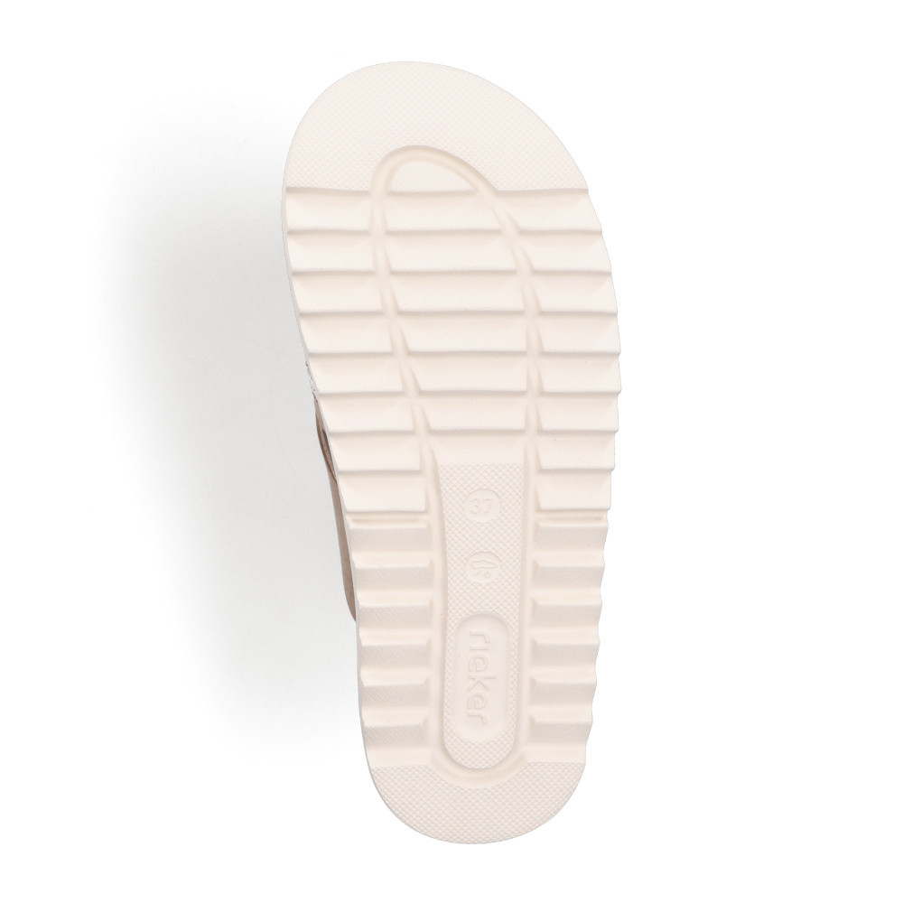 detail Dámské nazouváky RIEKER 61589-62 béžová S5