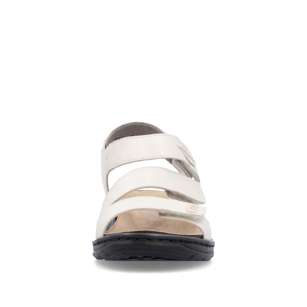 detail Dámské sandály RIEKER 64573-81 béžová S5