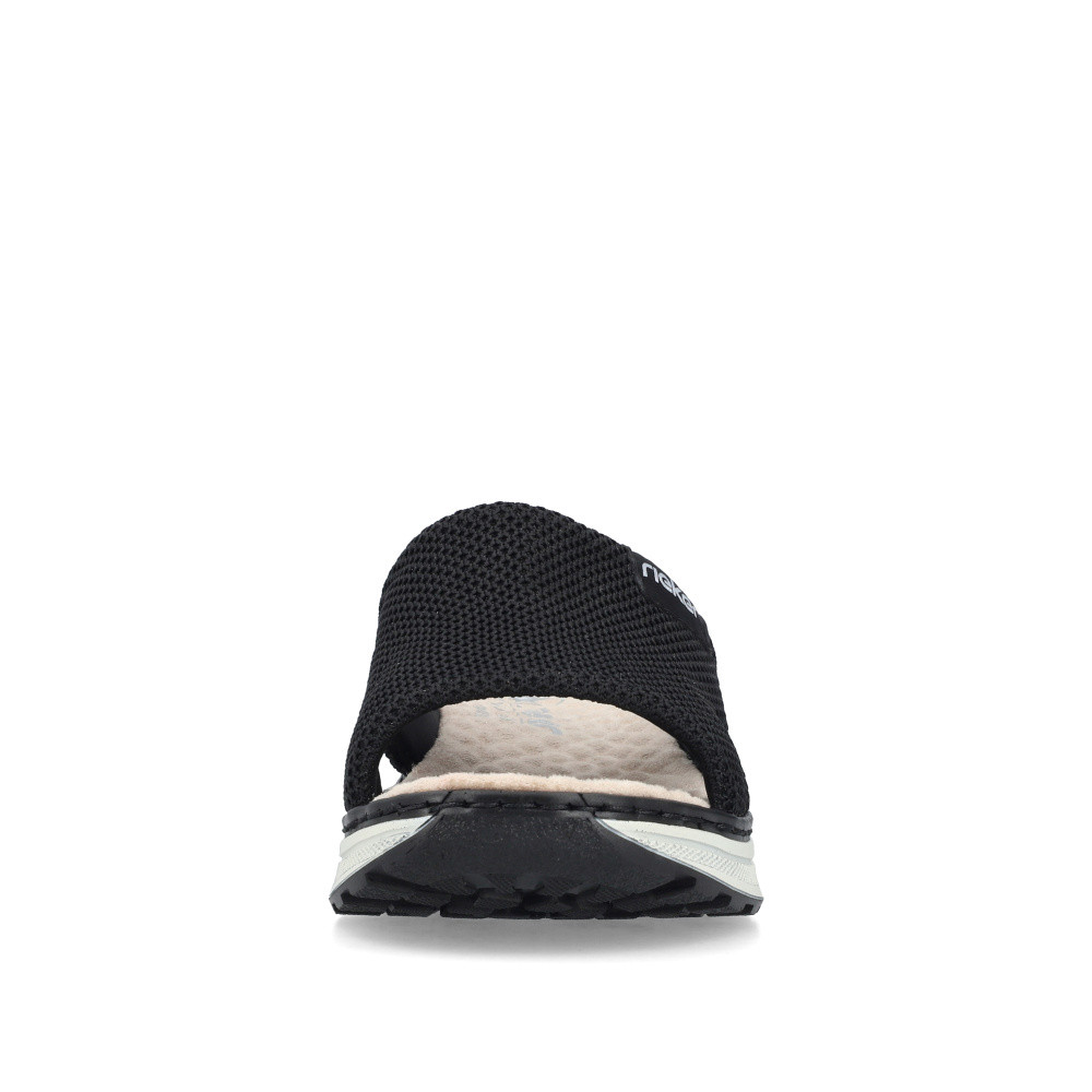 detail Dámské nazouváky RIEKER 65651-00 černá S5