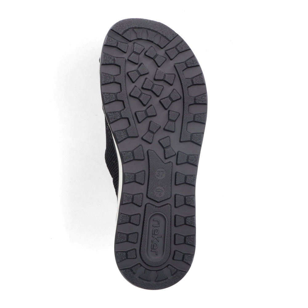 detail Dámské nazouváky RIEKER 65651-00 černá S5