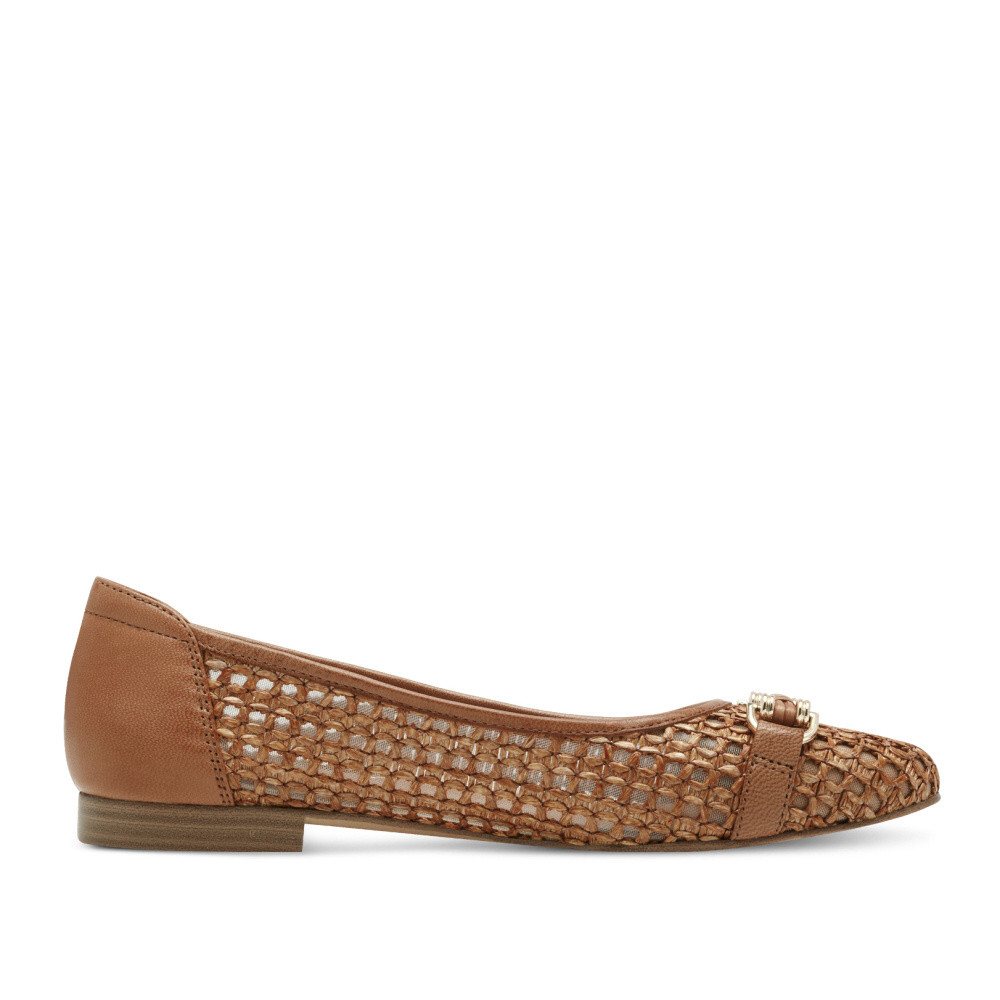 detail Dámské baleríny TAMARIS 22138-44-305 hnědá S5