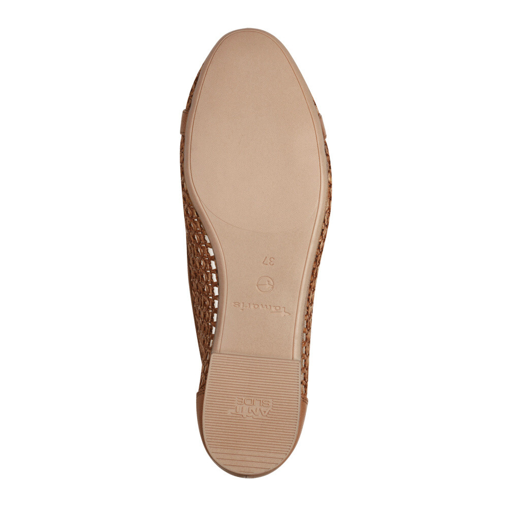 detail Dámské baleríny TAMARIS 22138-44-305 hnědá S5