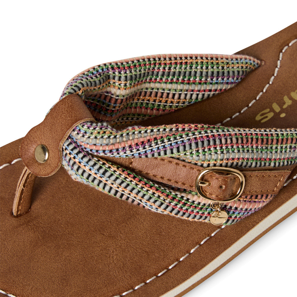 detail Dámské žabky TAMARIS 27109-42-902 hnědá S5