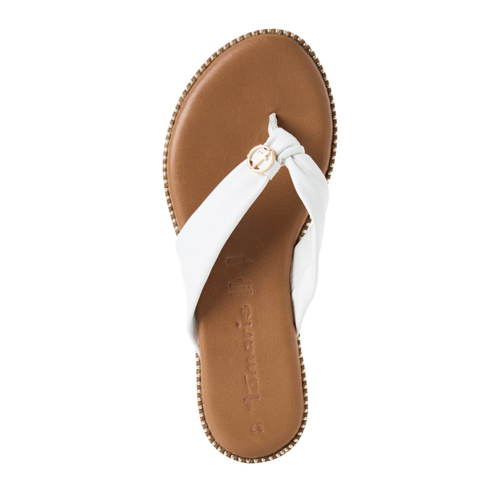 detail Dámské žabky TAMARIS 27126-44-100 bílá S5