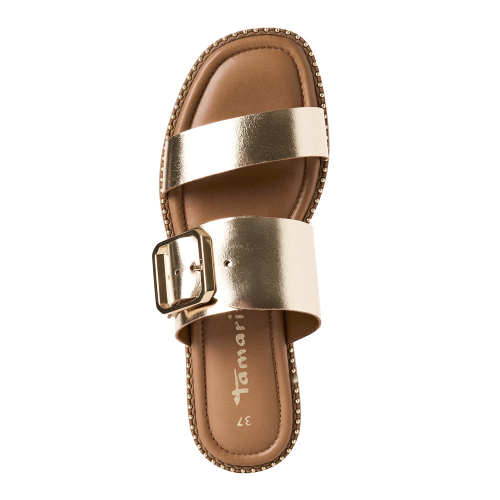 detail Dámské nazouváky TAMARIS 27128-44-933 zlatá S5