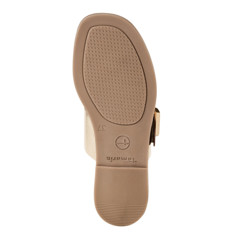 detail Dámské nazouváky TAMARIS 27128-44-933 zlatá S5