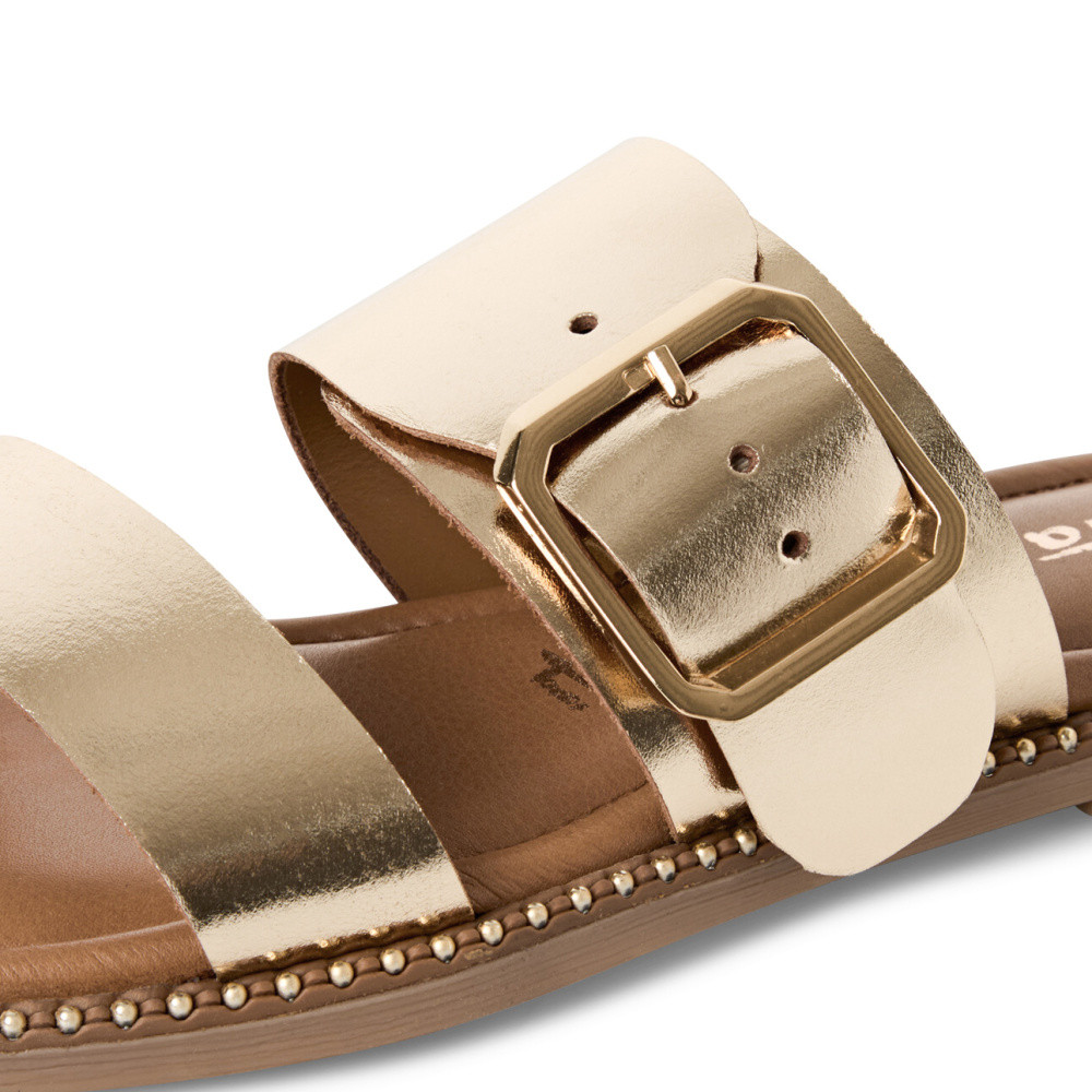 detail Dámské nazouváky TAMARIS 27128-44-933 zlatá S5