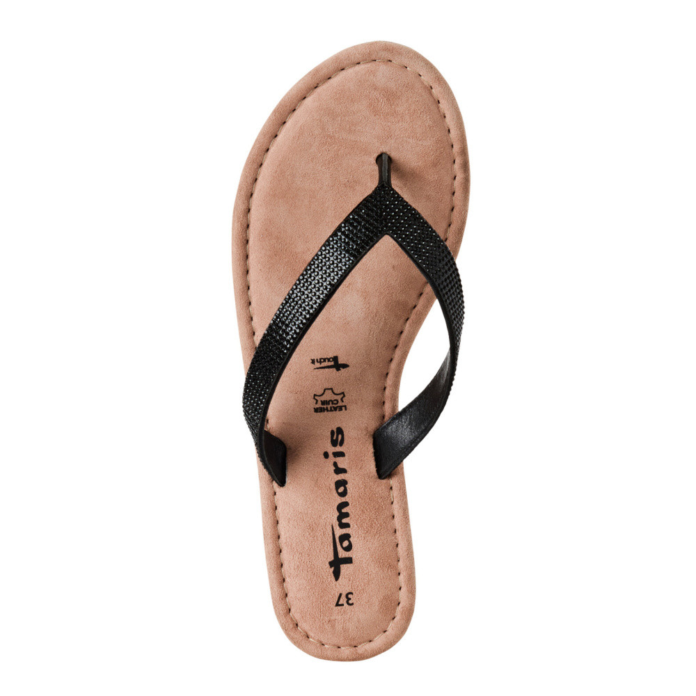 detail Dámské žabky TAMARIS 27129-44-043 černá S6