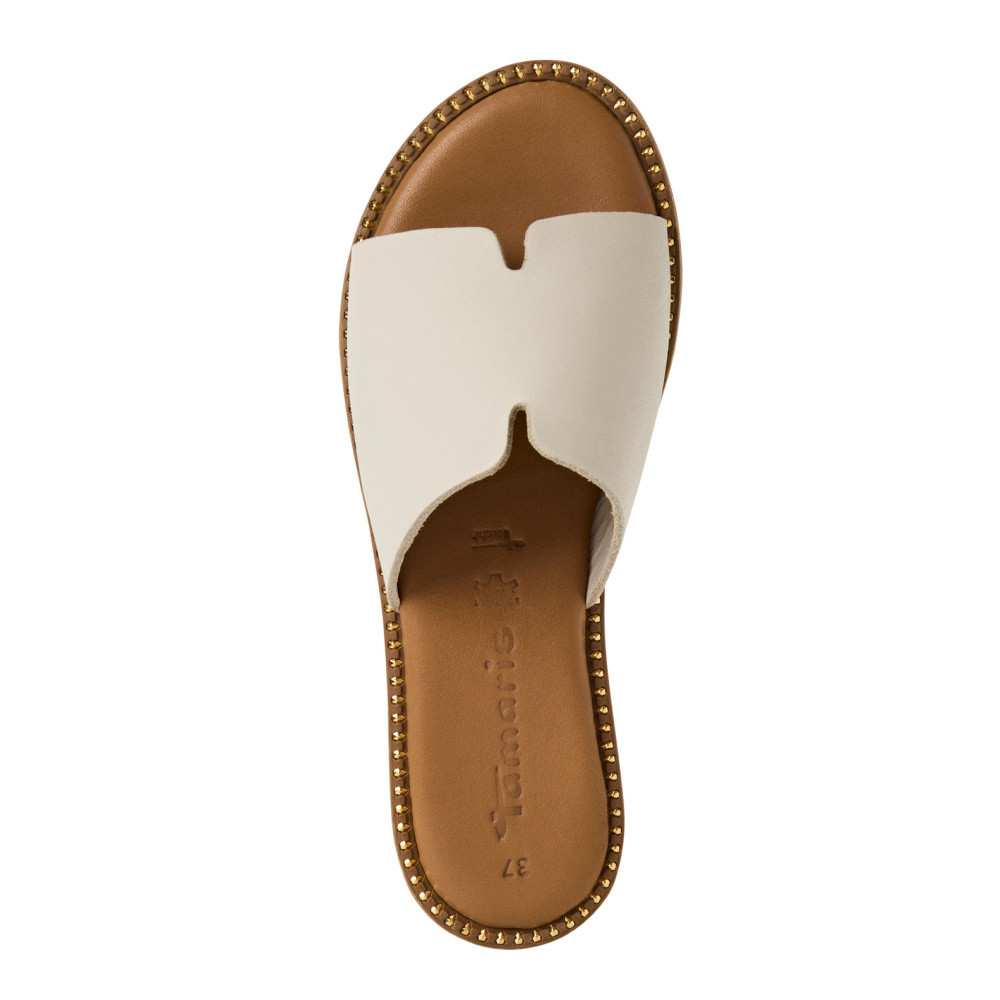 detail Dámské nazouváky TAMARIS 27135-42-418 béžová S5