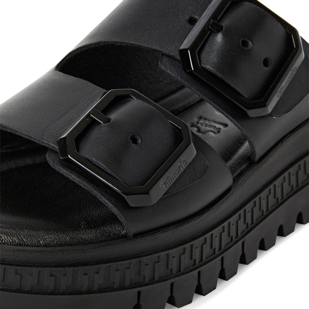 detail Dámské nazouváky TAMARIS 27202-44-003 černá S5