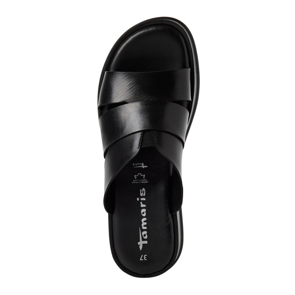 detail Dámské nazouváky TAMARIS 27203-44-001 černá S5