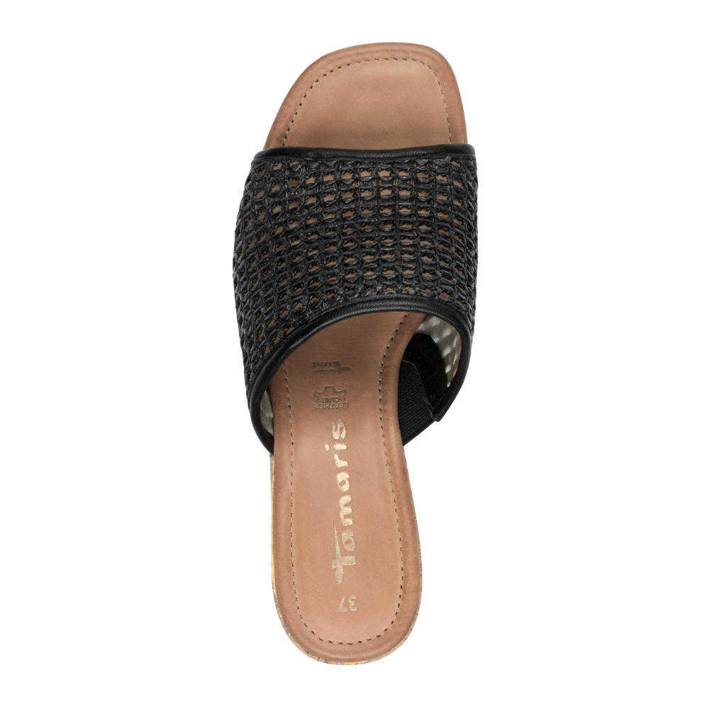 detail Dámské nazouváky TAMARIS 27212-44-001 černá S5