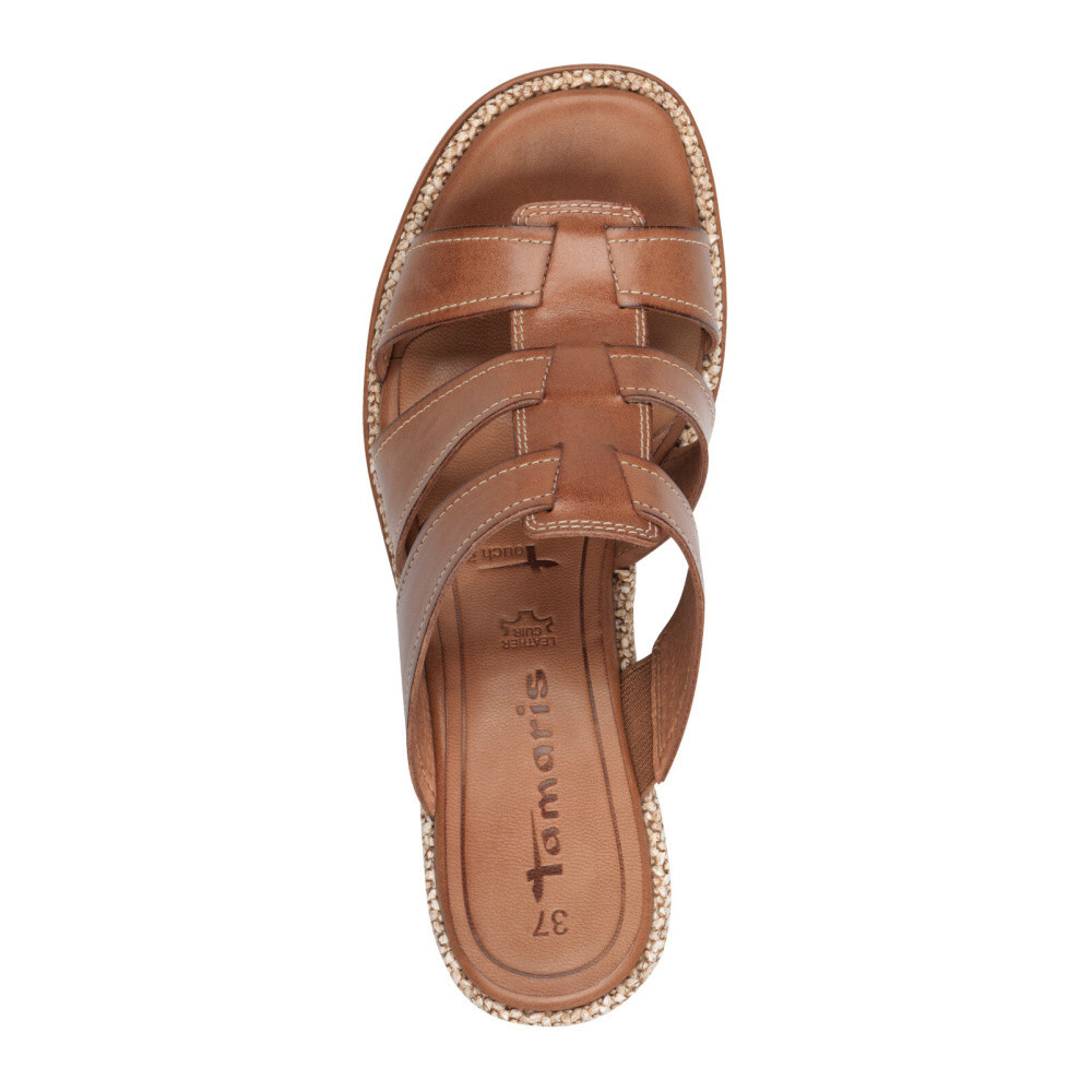 detail Dámské nazouváky TAMARIS 27217-44-305 hnědá S5