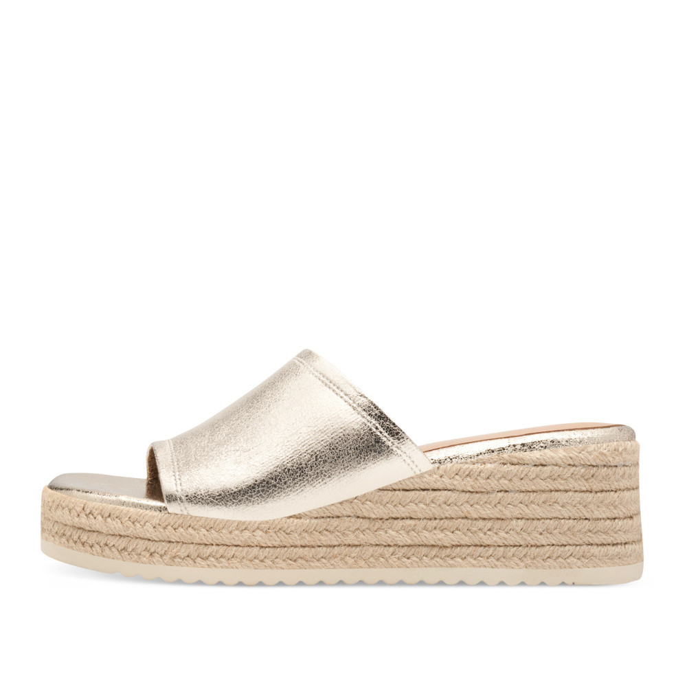 detail Dámské nazouváky TAMARIS 27222-44-900 zlatá S5