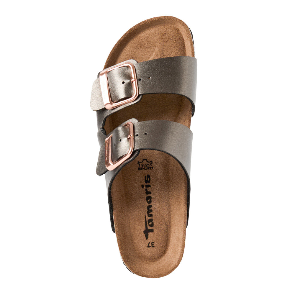 detail Dámské nazouváky TAMARIS 27503-42-214 šedá S5