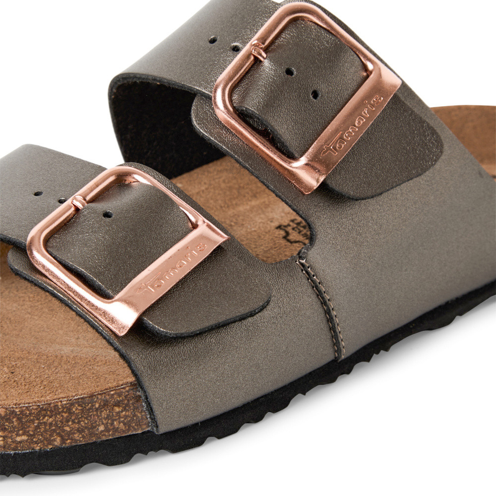 detail Dámské nazouváky TAMARIS 27503-42-214 šedá S5