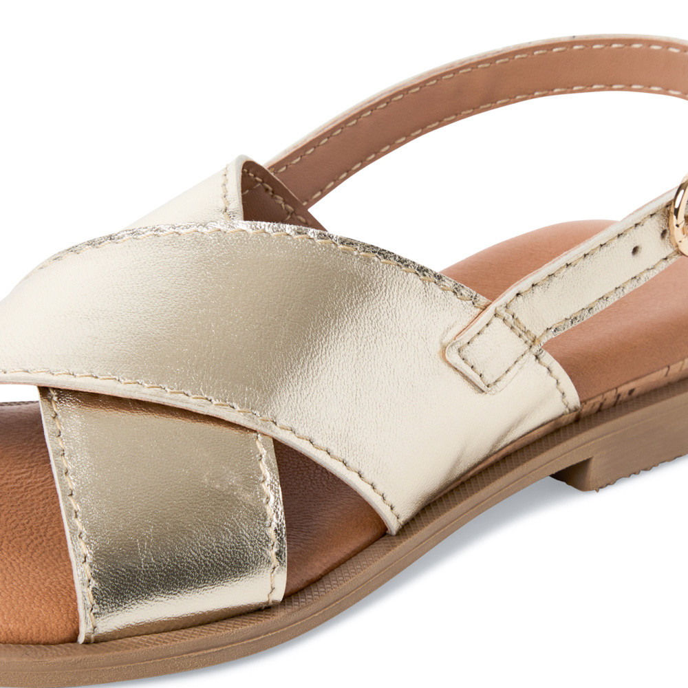 detail Dámské sandály TAMARIS 28102-44-965 zlatá S6