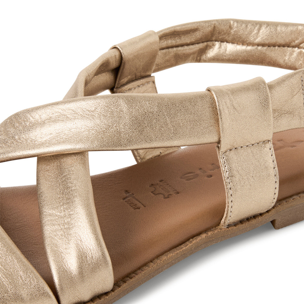 detail Dámské sandály TAMARIS 28109-44-933 zlatá S5