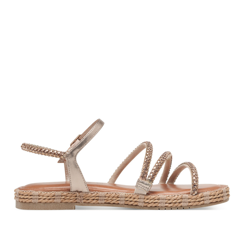 detail Dámské sandály TAMARIS 28114-44-900 zlatá S5