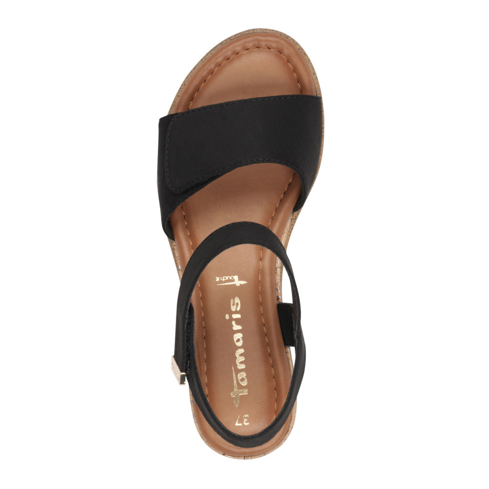 detail Dámské sandály TAMARIS 28118-44-001 černá S6