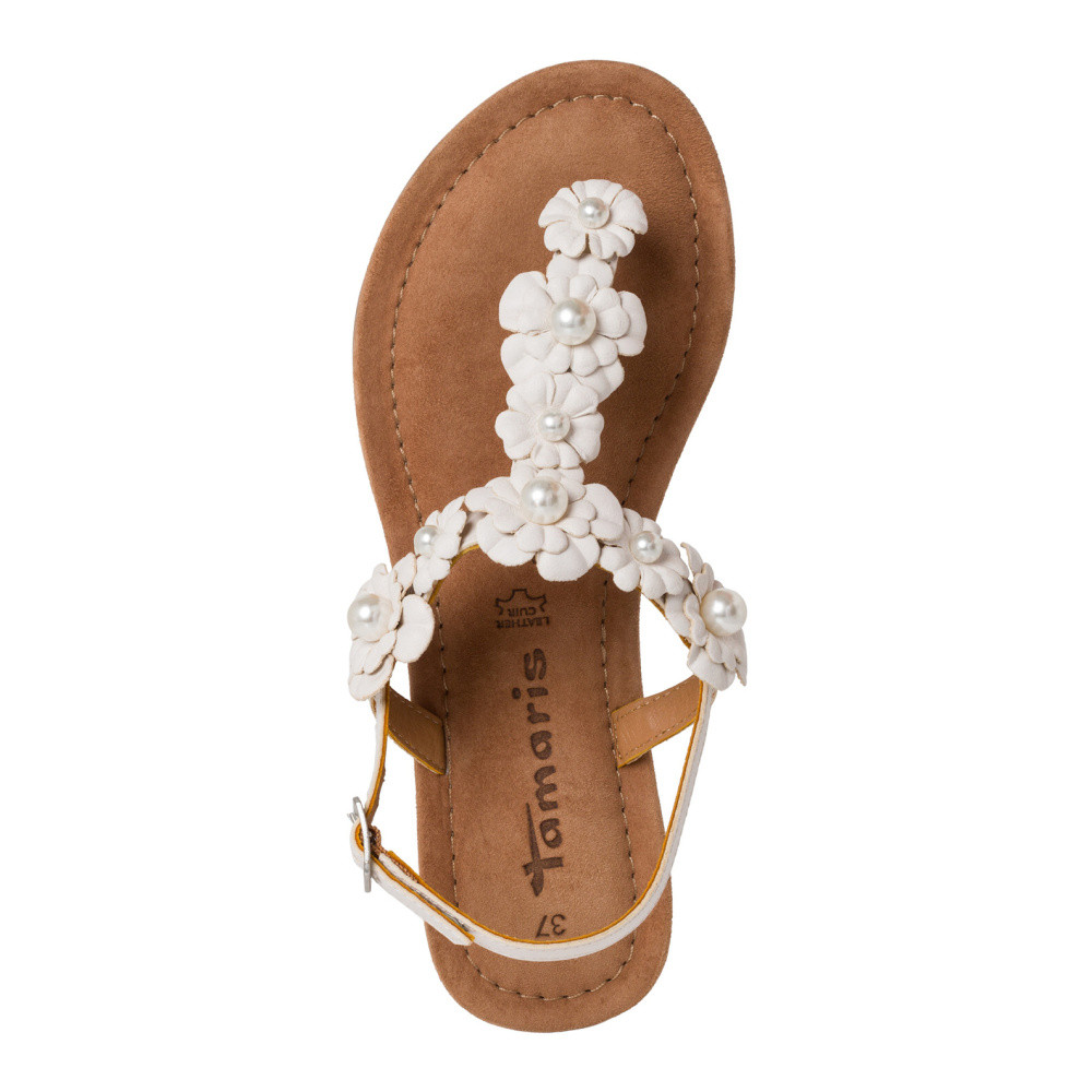 detail Dámské sandály TAMARIS 28123-42-100 bílá S5