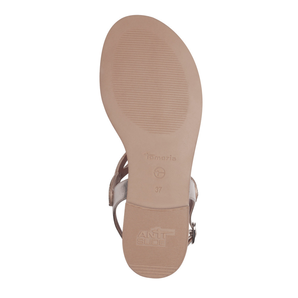 detail Dámské sandály TAMARIS 28126-44-900 zlatá S5